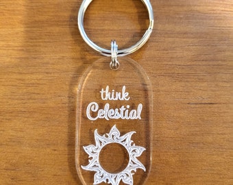 Think Celestial Keychain SINGLE