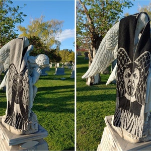 Doctor Who Weeping Angel Double Knit Scarf Pattern image 7