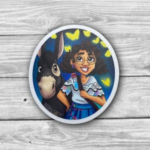 Mirabel Madrigal | Encanto inspired 3” Matte Vinyl Sticker |Waterproof for Laptops, iPad, Water Bottles
