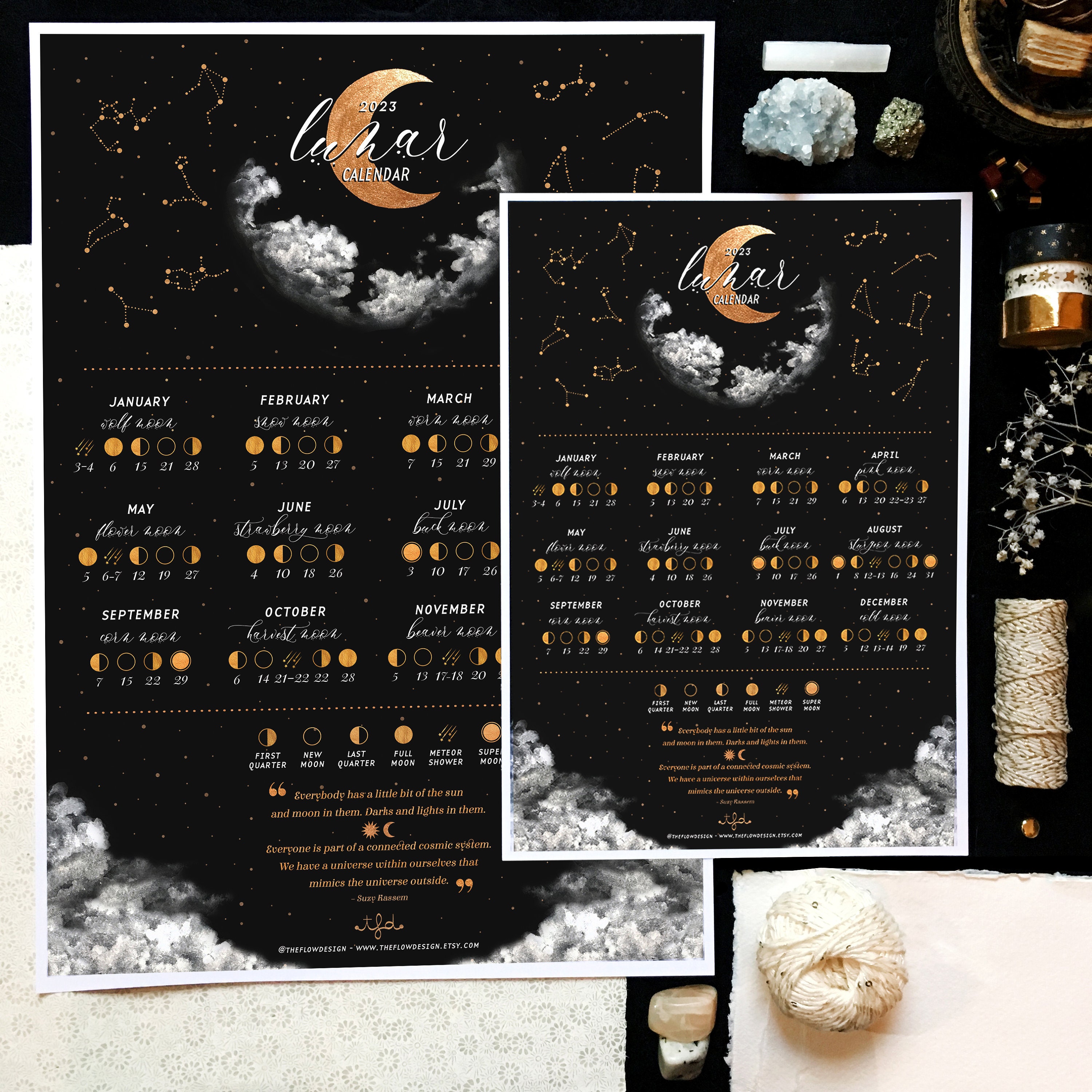Calendario Lunar 2023 Colombia