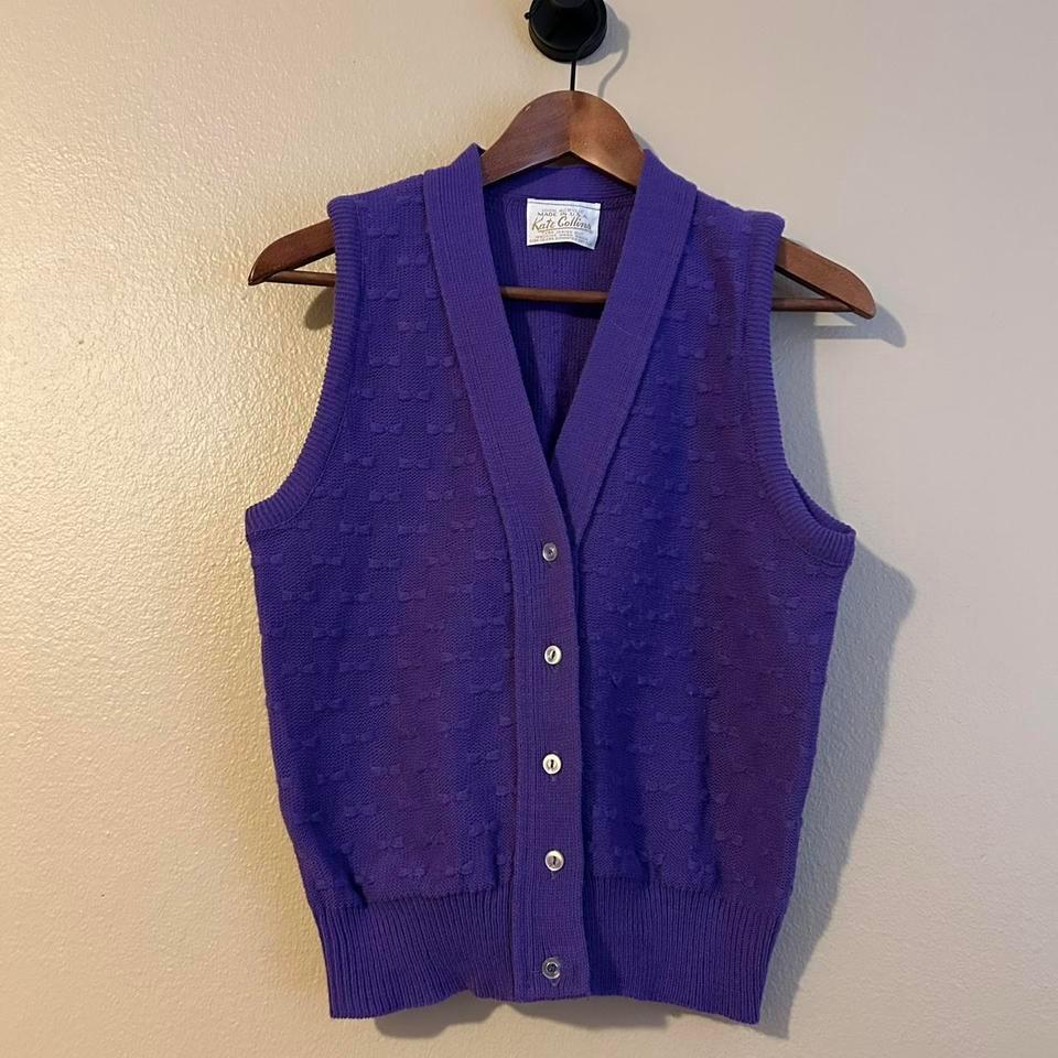 Purple Sweater Vest UK