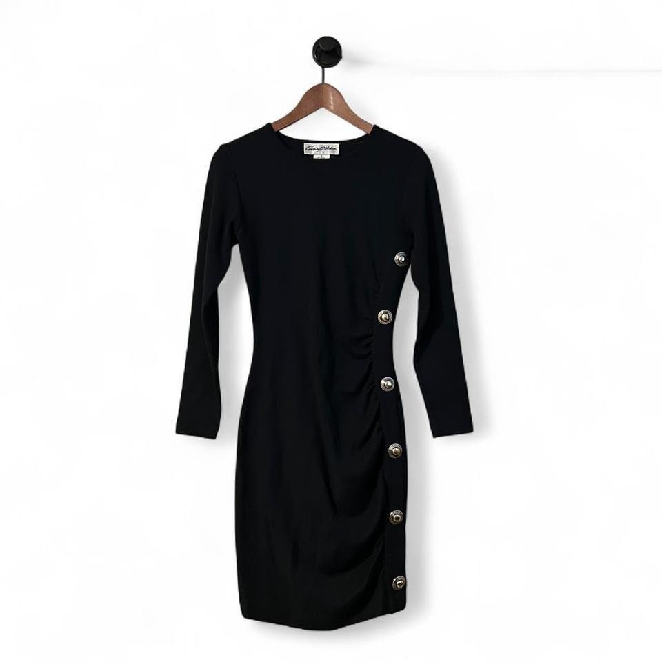 white christmas dresses Black Strapless Mini Dress