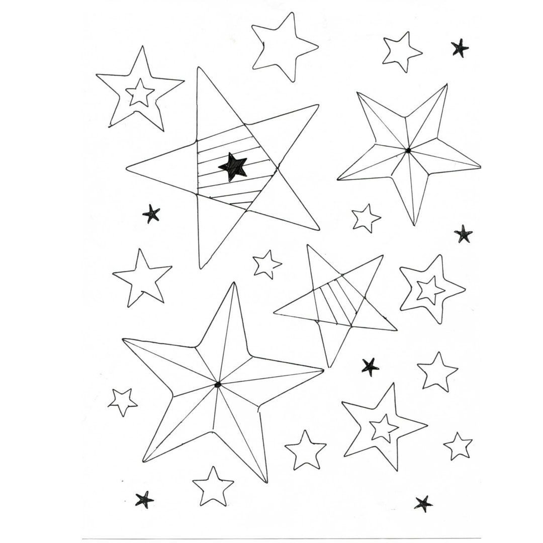 Coloring Sheet Of Stars Stars To Color kids And Adult Activity coloring-sheet-of-stars-stars-to-color-kids-and-adult-activity