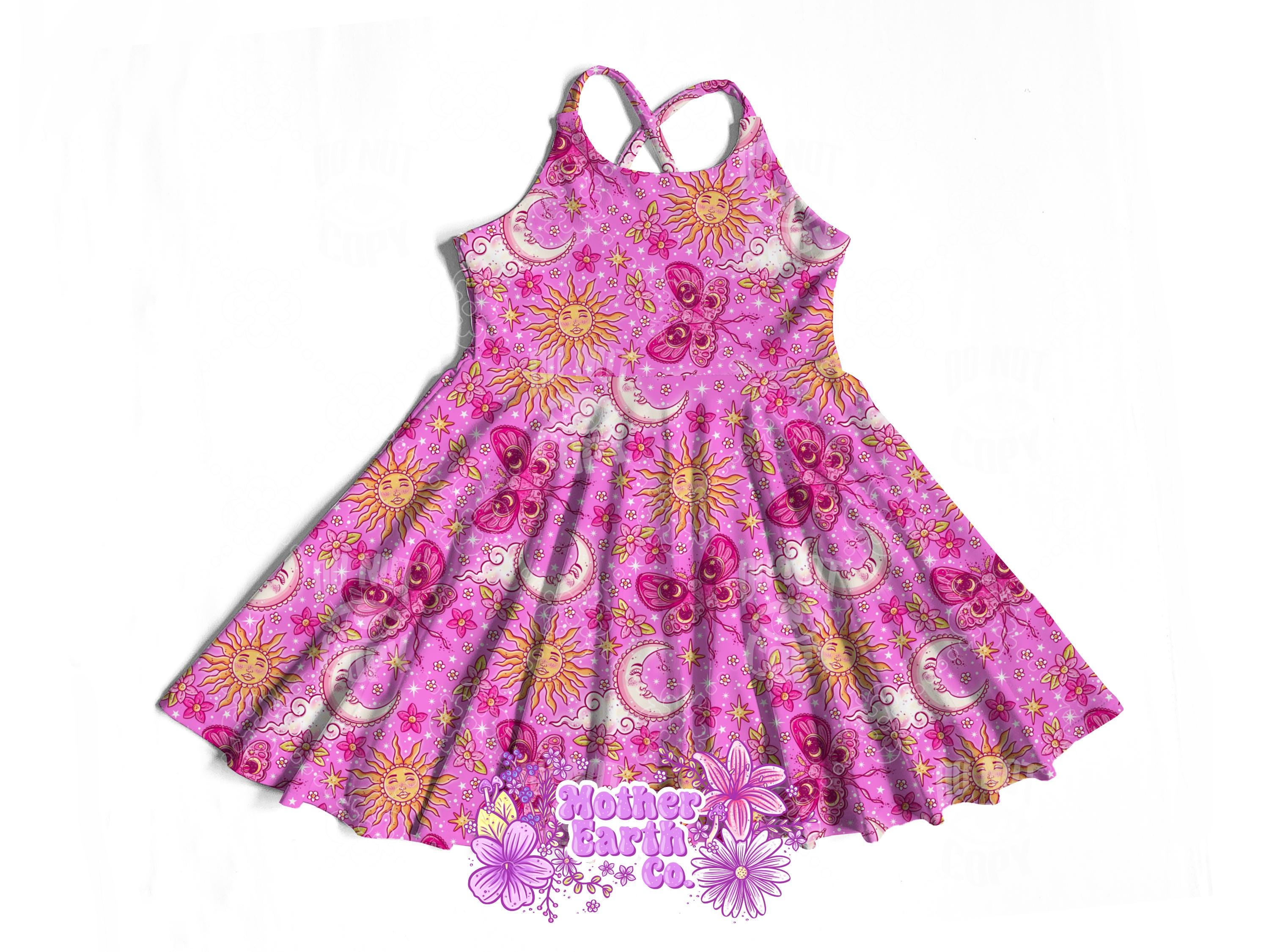 Pink Celestial Dress - Etsy