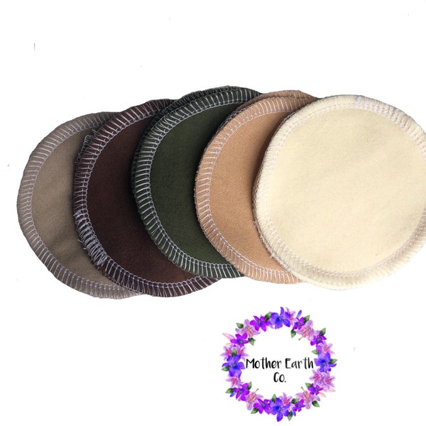 Earth Tone Facial Rounds || Cotton Rounds || Face Cloth || Facial Cloth || Neutral || Reusable Face Rounds || Reusable Facial Rounds