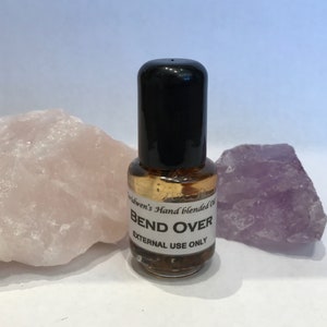 BEND OVER OIL Full/New Moon-Handblended-Herbal Oil-All Natural-Spell