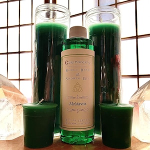 MOLDAVITE Bubble Bath and Shower Gel