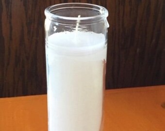 White Candle Etsy