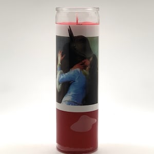 ROMANTISCHE LIEFDESKAARS - 7-daagse rituele brandwond - met de hand gegoten - Pagan - Ceremonie - Wicca - Heilig