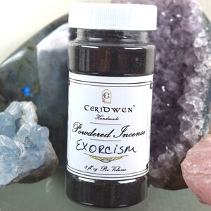EXORCISM INCENSE -Full/New Moon-Handmade – Ritual Incense – Loose Powdered Incense - Herbal Incense