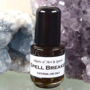 SPELL BREAKER OIL Pełnia/Nów Księżyca - mieszany ręcznie - Olejek ziołowy - Całkowicie naturalny - Spell