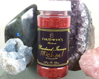 MICHAEL INCENSE -Full/New Moon-Handmade – Ritual Incense – Loose Powdered Incense - Herbal Incense