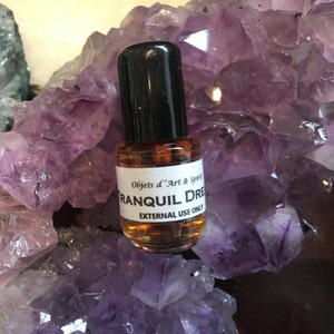 TRANQUIL DREAMS OIL Full/New Moon-Handblended-Herbal Oil-All Natural-Spell