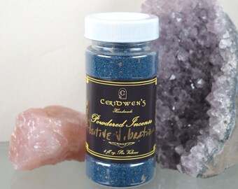Positive Vibrations Powdered Incense: Handmade Ritual Blend