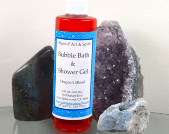 DRAGON'S BLOOD Bubble Bath and Shower Gel