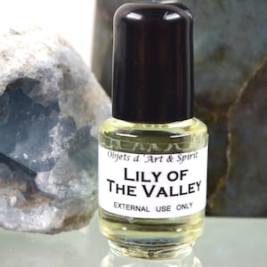 LILY of the VALLEY OIL Full/New Moon-Handblended-Herbal Oil-All Natural-Spell