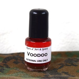 VOODOO OIL Full/New Moon-Handblended-Herbal Oil-All Natural-Spell