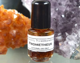 PROMETHEUS OLJA Fullmåne/Nymåne-Handblandad-Örtolja-Helt Naturlig-Besvärjelse