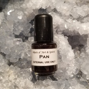 PAN OIL Full/New Moon-Handblended-Herbal Oil-All Natural-Spell
