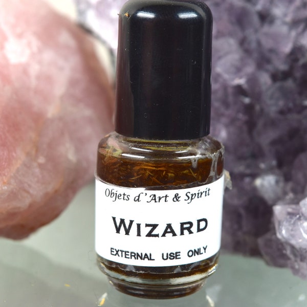 WIZARD OIL Full/New Moon-Handblended-Herbal Oil-All Natural-Spell