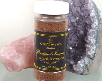 Handmade Frankincense Powdered Incense - Ritual Herbal Blend