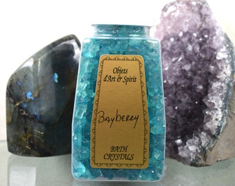 BAYBERRY Bath Salt Crystals Full/New Moon Spiritual Bath - Limpia - Ablution - Mystical Immersion