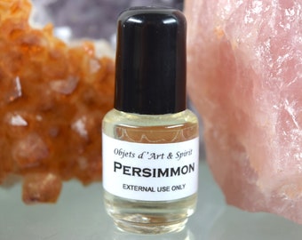 PERSIMMON OIL Full/New Moon-Handblended-Herbal Oil-All Natural-Spell