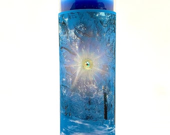 WINTER SOLSTICE CANDLE - 7 Day Ritual Burn - Hand-Poured - Sacred Space - Yule