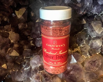 LOVER POTION INCENSE - Handmade on Full/New Moon – Ritual Incense – Loose Powdered Incense - Herbal Incense