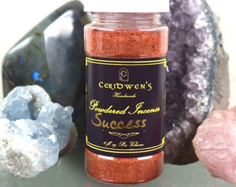 Handmade Success Incense: Ritual Powdered Incense - Full/New Moon
