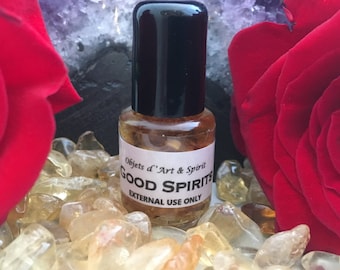 Good Spirits Herbal Oil – Handcrafted, All Natural, Spell Anointing Oil