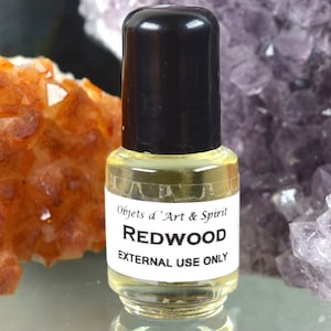 HUILE DE SÉQUOIA Full/New Moon-Handblended-Herbal Oil-All Natural-Spell