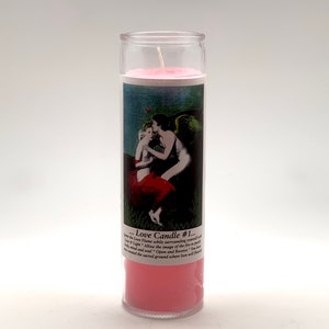 LOVE #1 CANDLE - 7 Day Ritual Burn,Hand-Poured