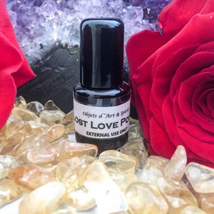 LOST LOVE POTION Oil Full/New Moon-Handblended-Herbal Oil-All Natural-Spell