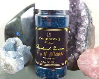 Full Moon Powdered Incense - Handmade Ritual Herbal Blend