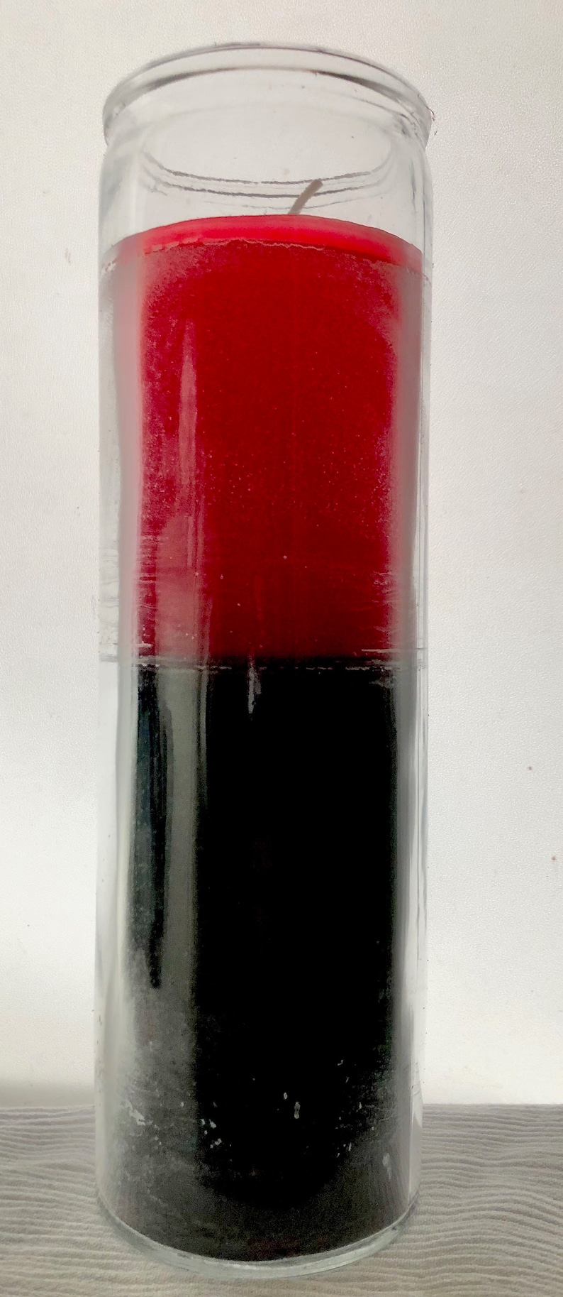 REVERSING CANDLE Red and BLACK 7 Day Ritual Burn Etsy