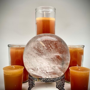 GOLD CANDLE - 7 Day Ritual Burn - Hand-poured - Pagan - Ceremony ...