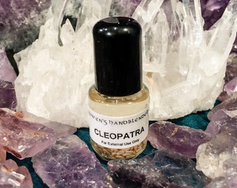 CLEOPATRA OIL Full/New Moon-Handblended-Herbal Oil-All Natural-Spell