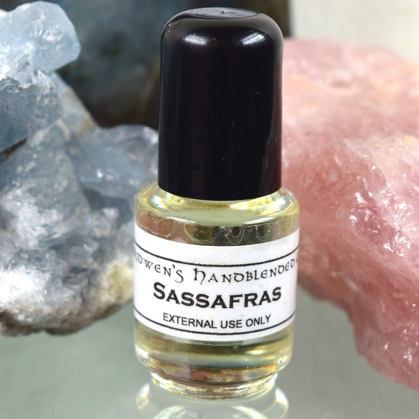 SASSAFRAS OIL Handblended, All Natural