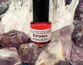 EPONA OIL Full/New Moon-Handblended-Herbal Oil-All Natural-Spell