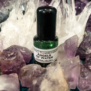 ANGELS of WATER OIL Full/New Moon-Handblended-Herbal Oil-All Natural-Spell