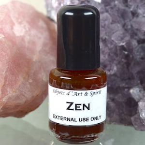 ZEN OIL Full/New Moon-Handblended-Herbal Oil-All Natural-Spell