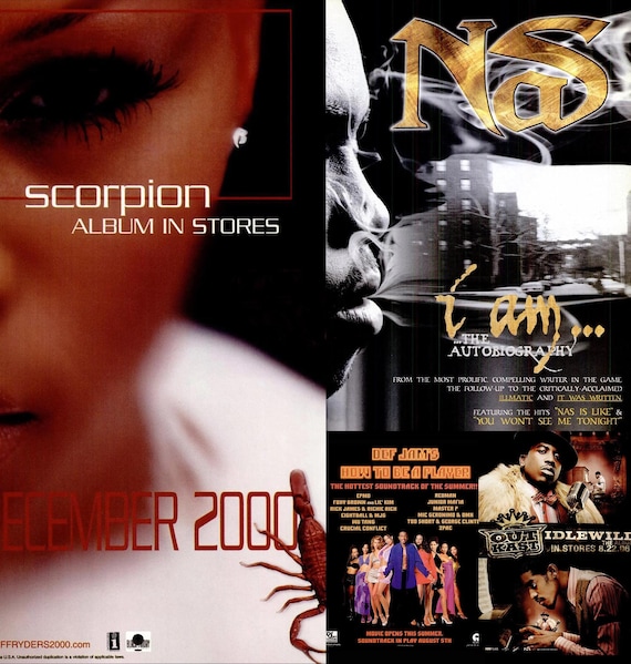 RARE 90s Rap Posters - 65 HQ Digital Hip Hop Posters From