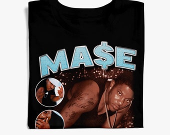 Mase Harlem World Vintage Tee: Limited Edition, Hip Hop Mase Harlem World Vintage Tee: Limited Edition, Hip Hop