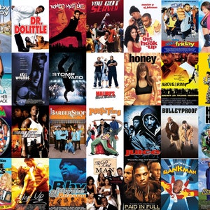 RARE Hip Hop Movie Posters 90's and 2000's Edition - Collage