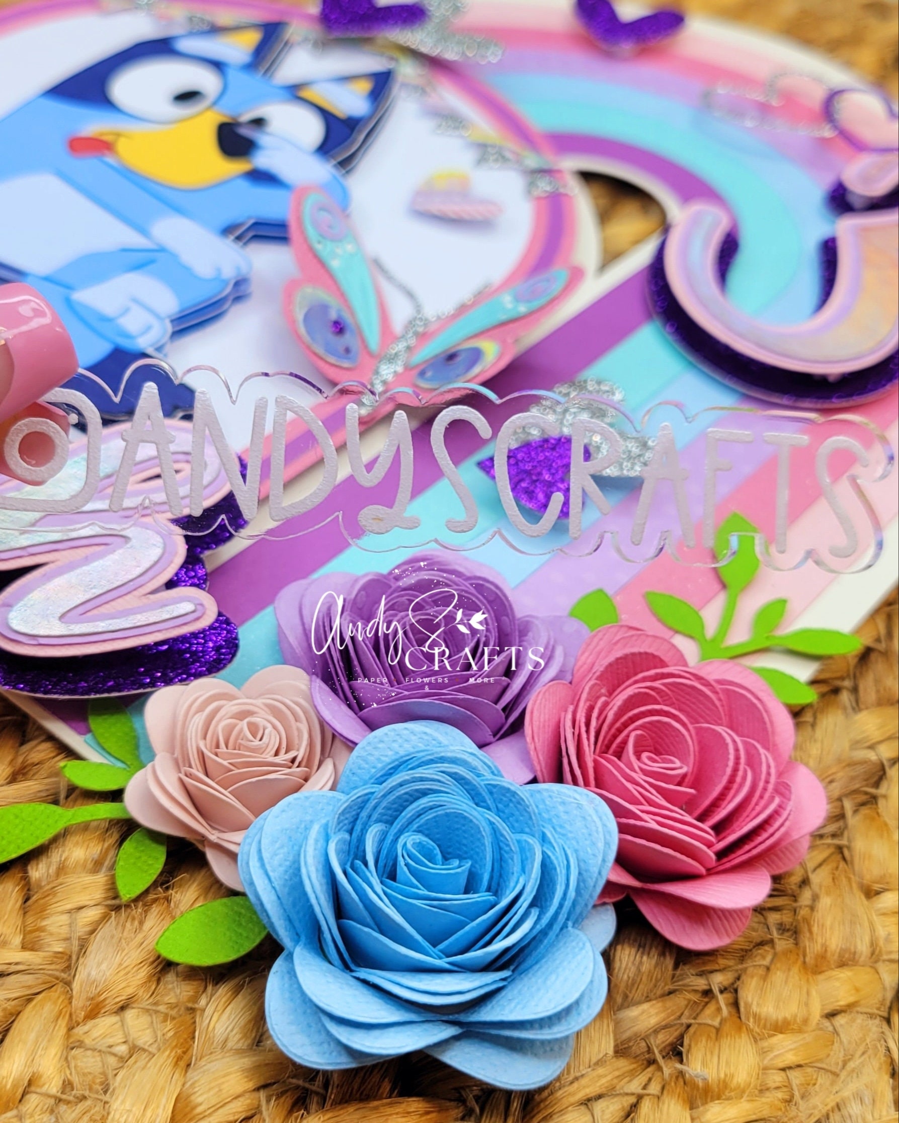 Bluey Cake topper