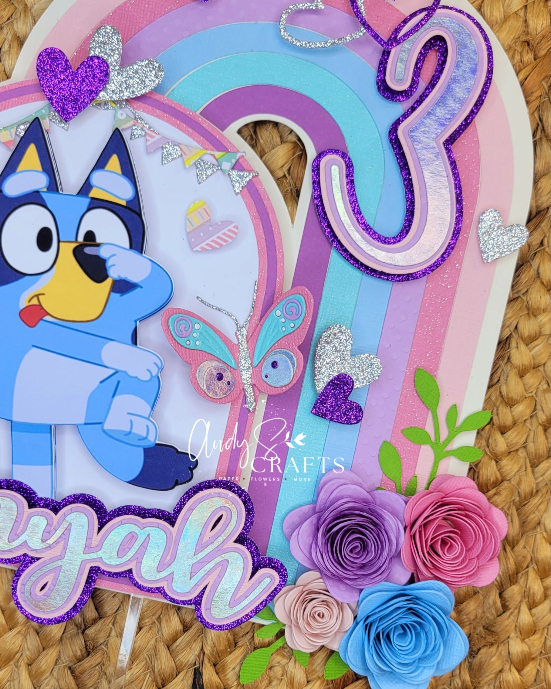 Bluey Cake topper