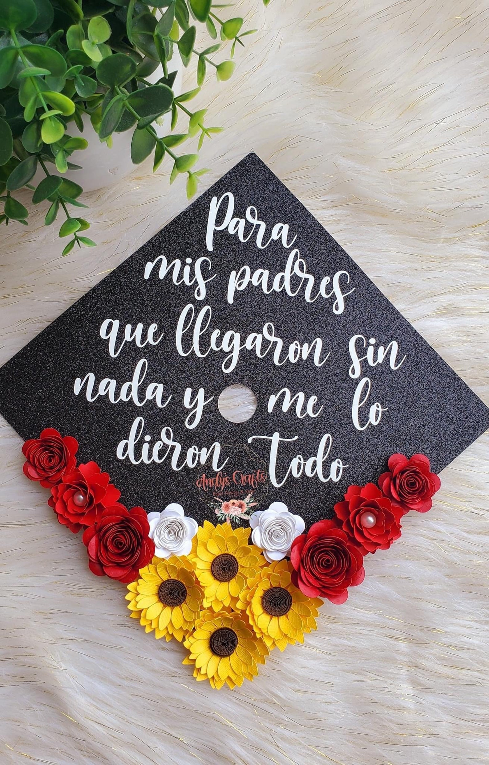 Mexican Grad Cap Hispanic Latina Graduation Cap Etsy