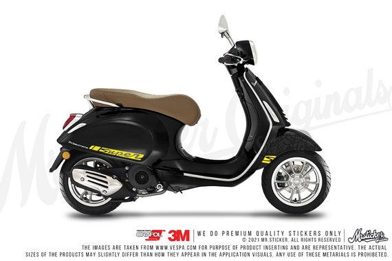 WWSTS48 Vespa Sticker Set for Primavera Sprint Color Options