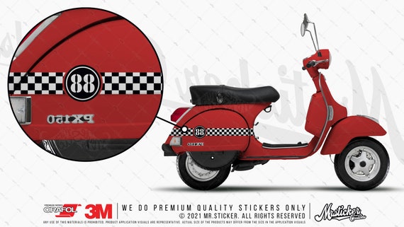 Stickers Northwest - Retro Vespa Sticker – Kitchen Store & More